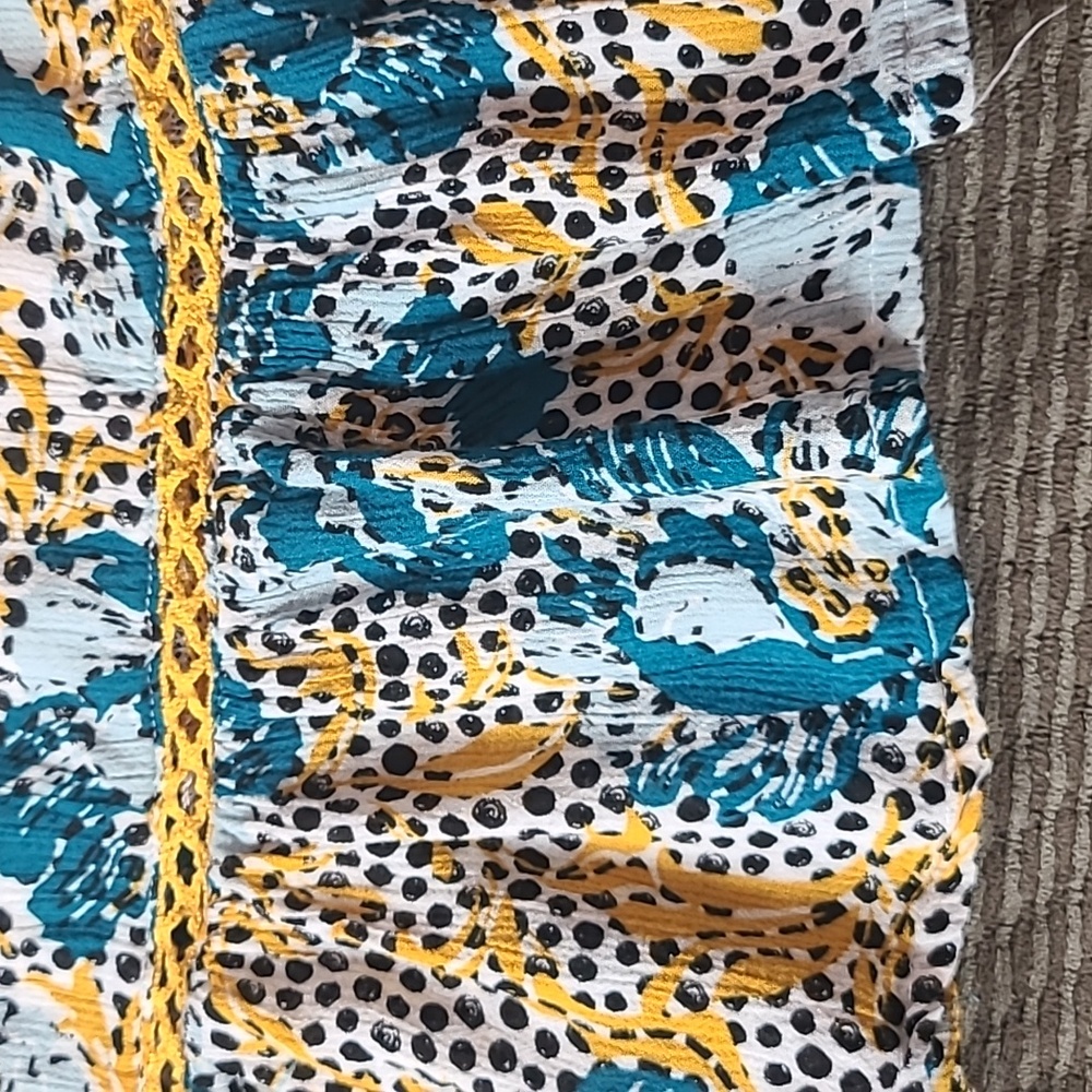 Fever Mixed Prints Blouse - Picture 11 of 12